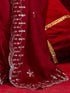 Vasthrlay Shimmer Embroidery Dusty Saree