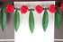 Reusable Artificial Flowers Hanging Garlands with Mango Leaf