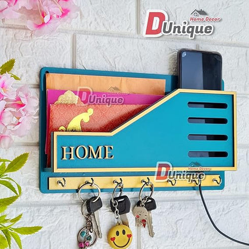 D Unique Home Decor Attractive Premium Wooden Key Holder