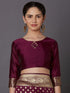 Vasthrlay Banarasi Traditional Unstitched Saree