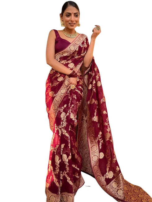 Vasthrlay Banarasi Traditional Saree