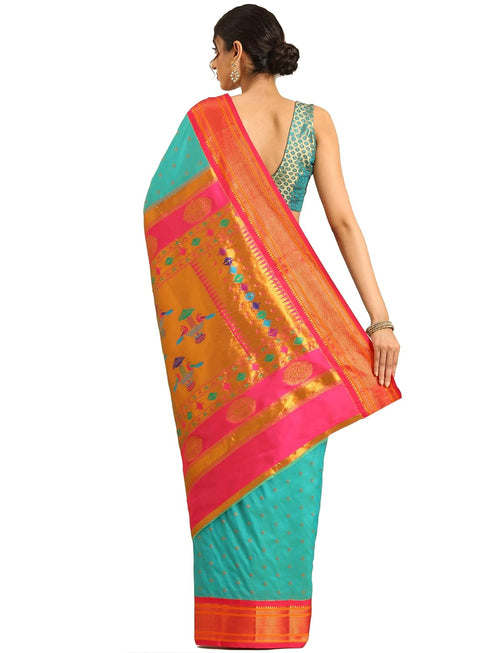 Vasthrlay Paithani Bottle Saree