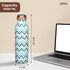 Pure Copper Water Bottle 1 Litre Chevron