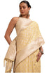 Vasthrlay Peach Tussar Woven