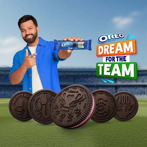 Cadbury Oreo Strawberry Flavour Biscuit
