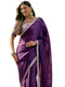 Vasthrlay Sequins Embroidery Black Saree