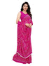 Vasthrlay Georgette Bandhani Printed Maroon Saree