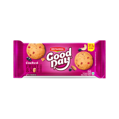 Good Day Britannia Good Day Fruit & Nut Cookies Zero