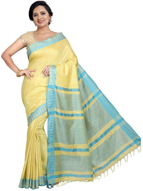 Vasthrlay Handloom Bhagalpuri Tample Border