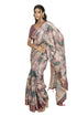 Vasthrlay Multicolor2 Polyester Saree With Unstitched Blouse Piece