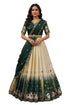 Vasthrlay South Indian Style Unstitch Half Saree Lehenga Choli For Women |Pl226