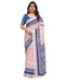 Vasthrlay Womens Printed Unstitched Light Green Saree