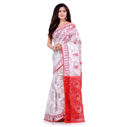 Vasthrlay Db Bidesh `s Handloom Jamdani