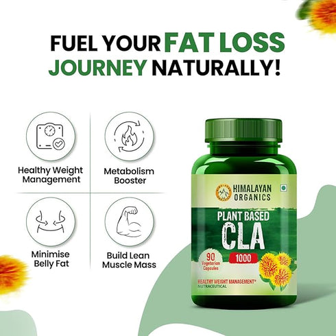 Himalayan Organics Plant Based CLA 1000
