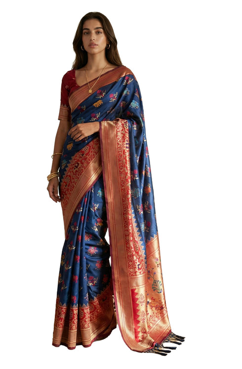 Vasthrlay Cotton Unstitched Saree
