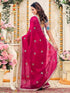 Vasthrlay Georgette Sequins Rani Saree