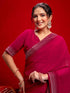 Vasthrlay Bandhani Printed Dusty Saree