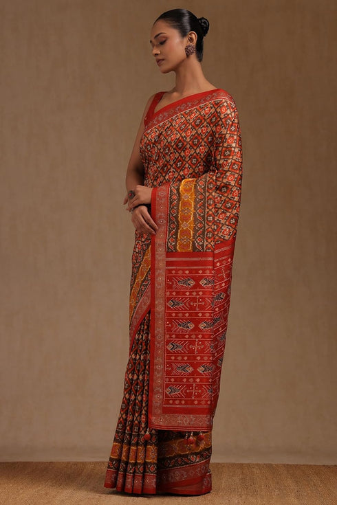 Vasthrlay Pochampally Saree Stone