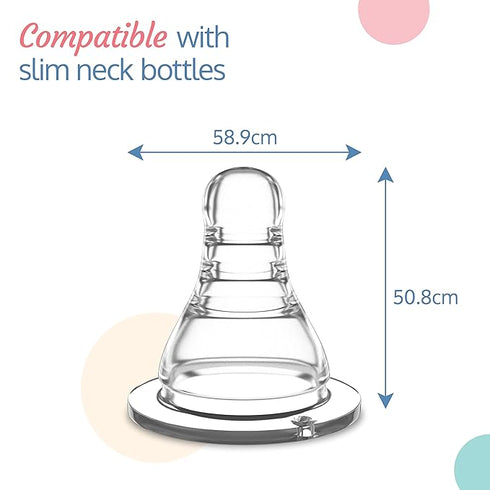 LuvLap Anti-Colic Essential Teat/Nipple