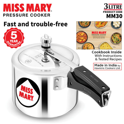 Hawkins 3 Litre Miss Mary Pressure Cooker