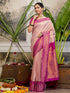 Vasthrlay Special Weaving Unstitched Beige Saree