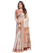 Vasthrlay Traditional Designer Off White Saree