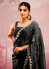 Vasthrlay Green Embroidery Saree