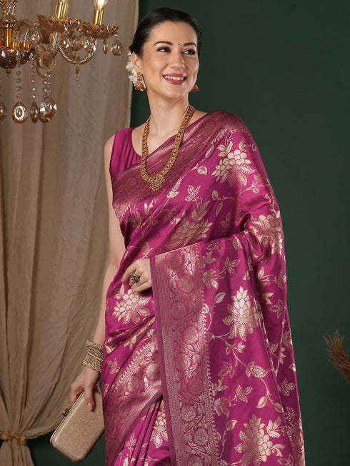 Vasthrlay Kanjivaram Woven Blouse Ethnic Wear