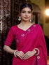 Vasthrlay Blouse Maroon Saree
