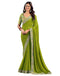 Vasthrlay Georgette Embroidery Unstitched Purple Saree