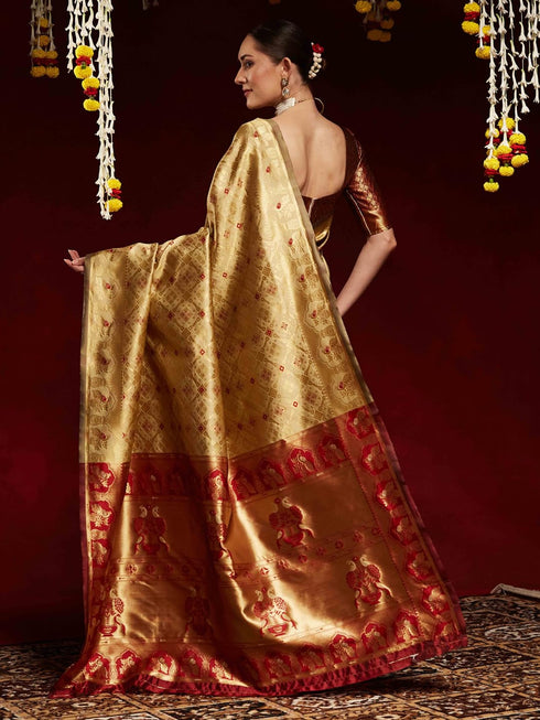 Vasthrlay Litchi Unstitched Of Ethnic Wear