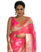 Vasthrlay Kanjivaram Banarasi Wedding Orange Saree