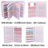 VAMA Premium Velvet Self-Adhesive Skin Simple Plain Round Multicolour Kumkum Sticker