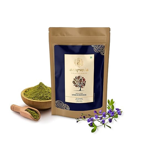 Ashpveda Natural Hairs Colour Henna & Indigo