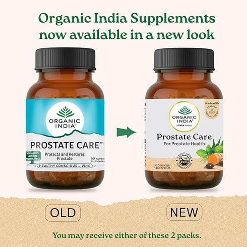 Organic India Prostate Care Veg Capsule