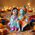 Radha Krishna Polyresin Idol – 4 Inch Multicolour
