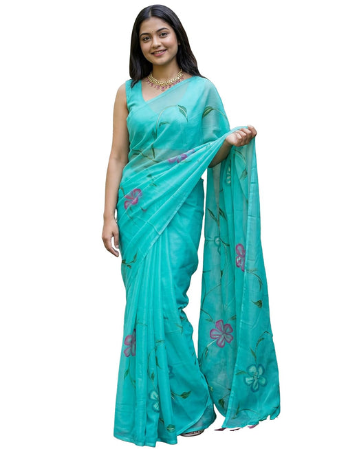 Vasthrlay Yellow Cotton Lightweight Ethnic Wear