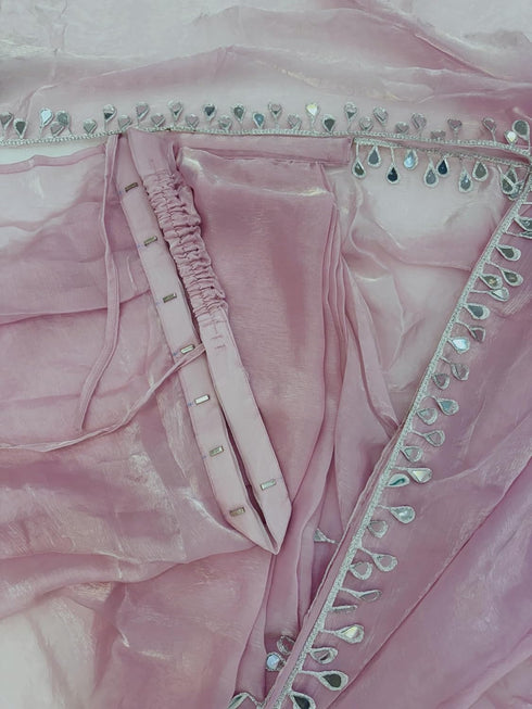 Vasthrlay Readymade Pleated Unstitched Ethnic Wear