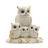 Modern Minimalist Owl Family Figurine Resin Showpiece for Home Decor