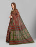 Vasthrlay Cotton Printed Mulmul Saree