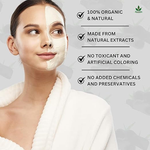 Havintha - Natural Activated Charcoal Powder Jar- for Face & Skin