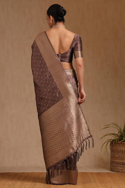 Vasthrlay Earth Tussar Design