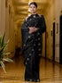 Vasthrlay Womens Unstitched Blouse Dark Green Saree