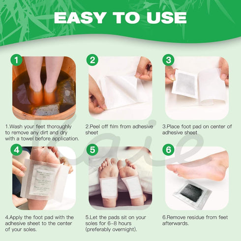 Herbal Detox Foot Pads For Toxin Removal