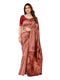 VasthrlayKanjivaram Banarasi Unstitched Mustard Free Ethnic Wear