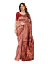 VasthrlayKanjivaram Banarasi Unstitched Mustard Free Ethnic Wear