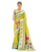 Vasthrlay Paithani Kanjivaram Unstitched Pink Saree