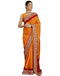 Vasthrlay Georgette Embroidery Unstitched Turmeric Yellow Saree
