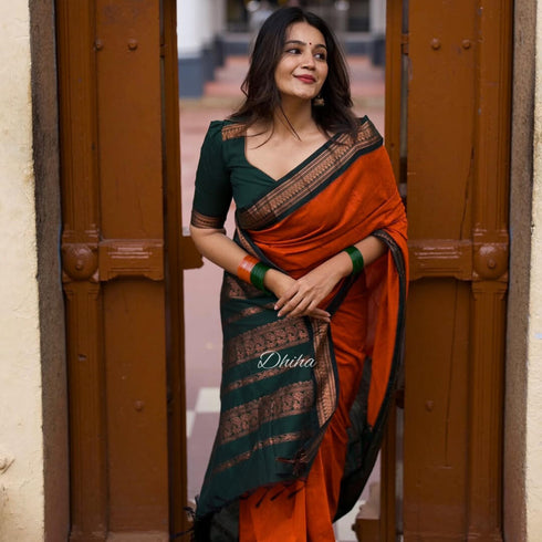 Vasthrlay Kanjivaram Tassels Saree