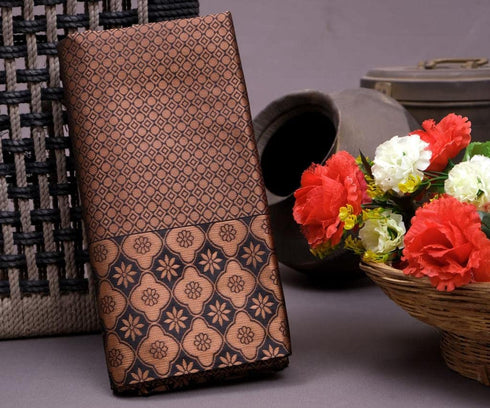 Vasthrlay Black Banarasi Saree